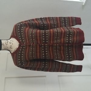 ORVIS Sporting Traditions 100% Wool Cardigan